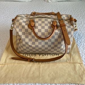 LOUIS VUITTON DAMIER AZUR SPEEDY BANDOULIERE 30